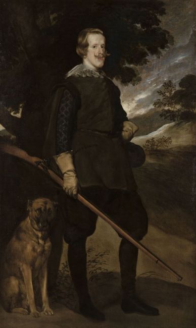 Portrait de Philippe IV en chasseur Tableau