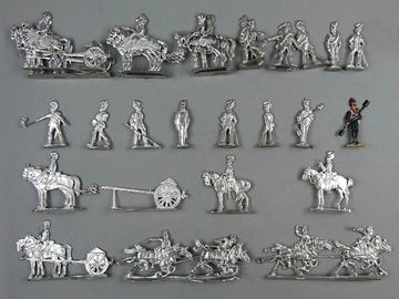 Plats d'étan - Znnfguren : Guerre de 30 ans - Artllere prussenne