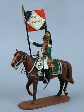 Soldats Britains Cavalerie Officier – Premier Empire, Plomb Peint, 75mm