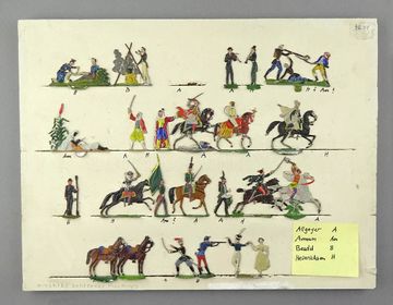 Plats D'étain Zinnfiguren – 13 Cavaliers Autriche Guerre De 7 Ans, échelle 30mm à Peindre