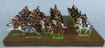 Lot de Plaque de Shako d’officier des chasseurs de la Garde impériale