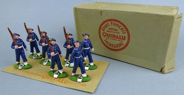QUIRALU / CHASSEUR ALPIN SOLDAT AU DEFILE