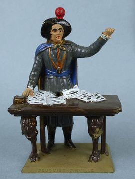 Figurine Mokarex Empire - Cambronne En Demi-ronde Bosse, Collection Historique