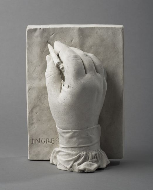 Moulage de la Main de Jean-Baptiste Ingres